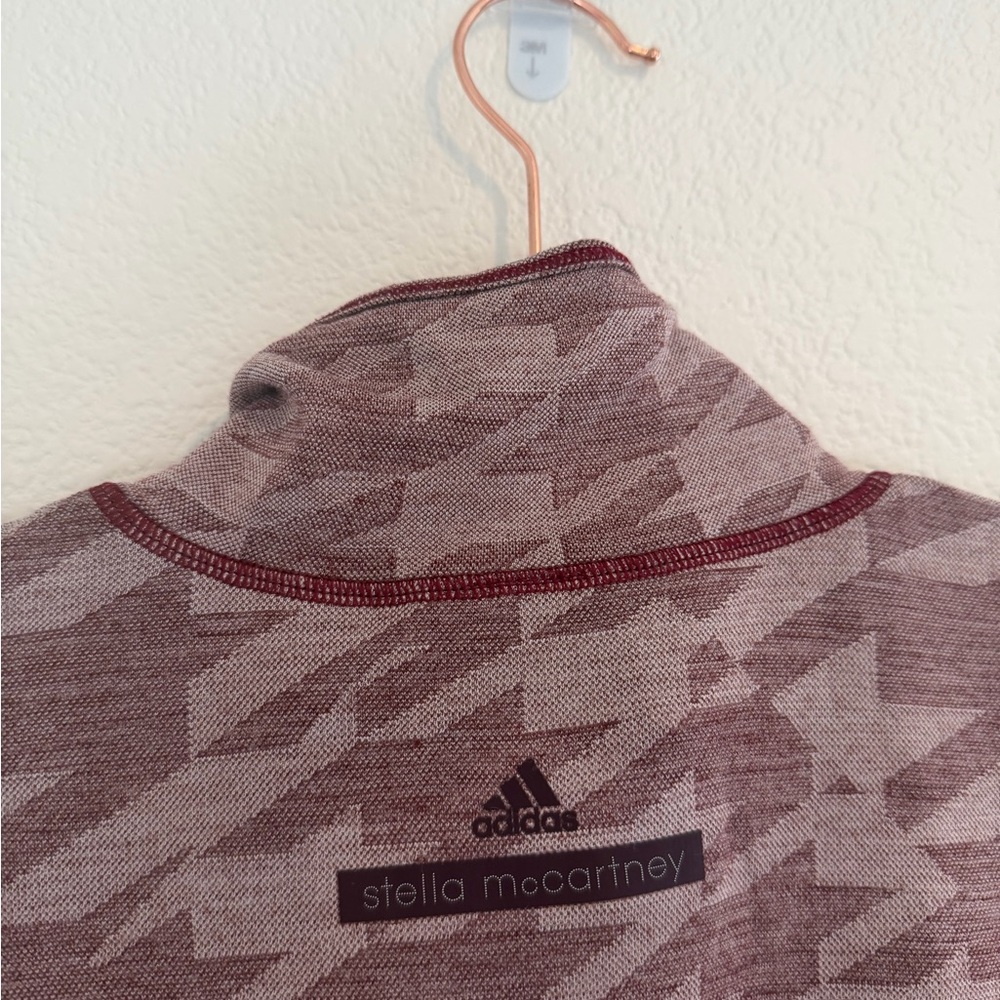 Stella McCartney for Adidas - Tracksuit Set - Size L - Maroon - Picture 12 of 13